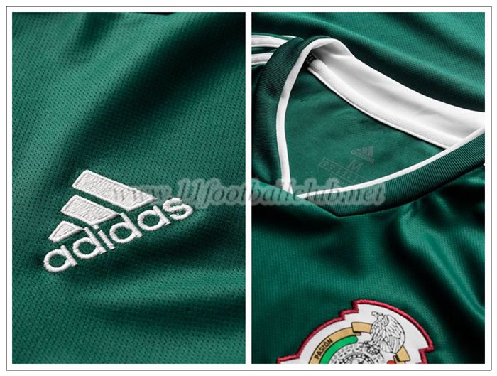 Maillot Mexique G.dos Santos 10 Domicile Adidas 2018 2019 Vintage - Achat 11footballclub