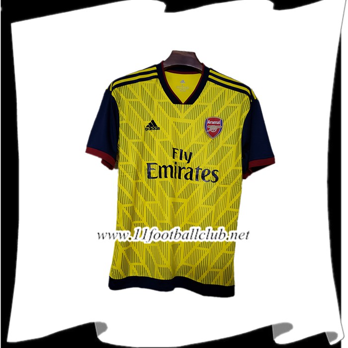 Le Nouveaux Maillot de Foot Arsenal Version Concept jaune 2019/2020 Authentic