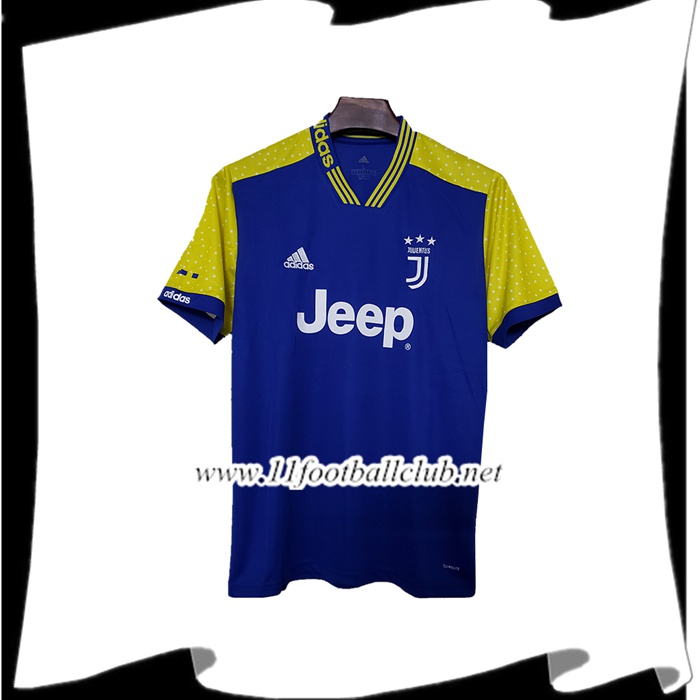 Le Nouveau Maillot de Foot Juventus Concept Bleu/jaune 2019/2020 Personnalisé