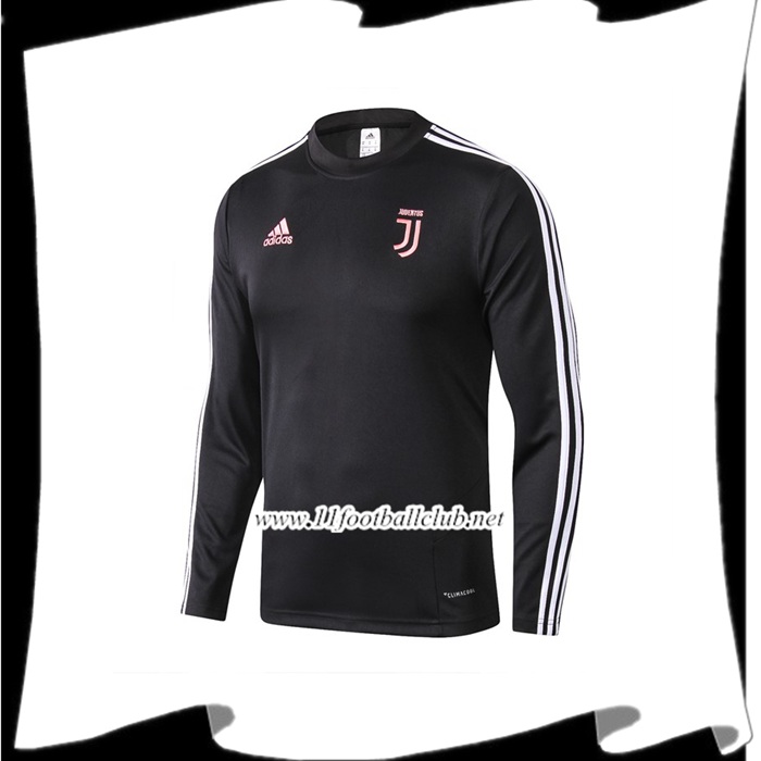 Le Nouveau Sweatshirt Training Juventus Noir 2019/2020 Personnalisable