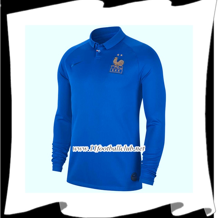 Le Nouveau Maillot Equipe De France 100Eme Anniversaire Manches longues Vintage