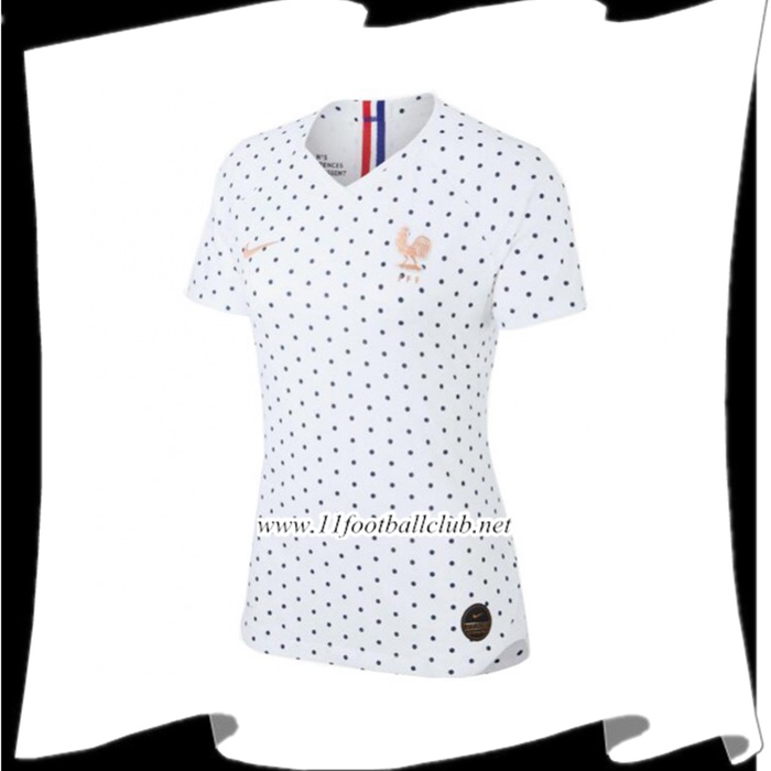 Le Nouveau Maillot Equipe De France Femme Exterieur Coupe Du Monde 2019 Officiel