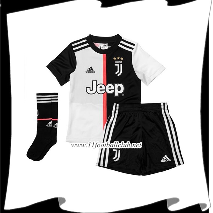 Le Nouveau Maillot de Foot Juventus Enfants Domicile 2019/2020 Vintage