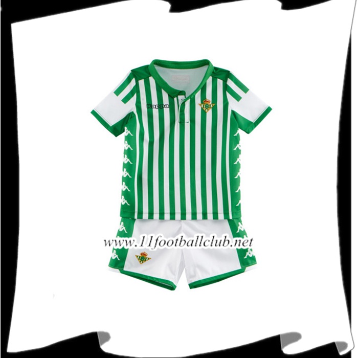 Le Nouveaux Maillot de Foot Real Betis Enfant Domicile 2019/2020 Flocage