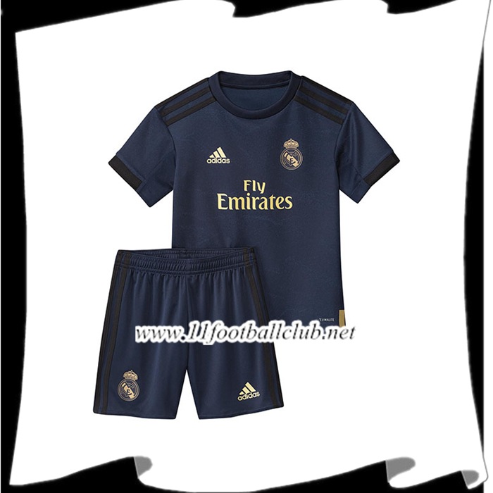 Le Nouveaux Maillot de Foot Real Madrid Enfants Exterieur 2019/2020 Flocage