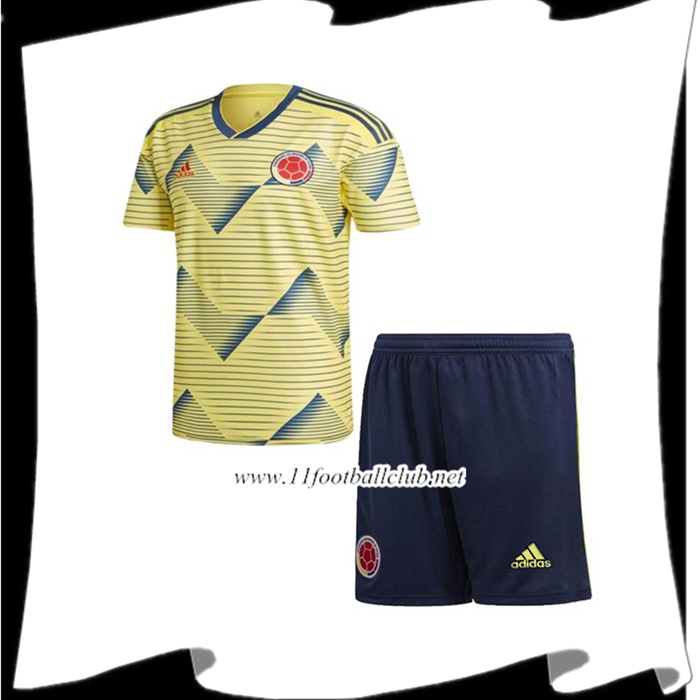Le Nouveaux Maillot Equipe De Colombie Enfants Domicile 2019/2020 Junior
