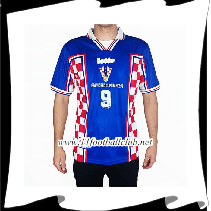 Le Nouveaux Maillot de Foot Croatie Exterieur 1998 Junior