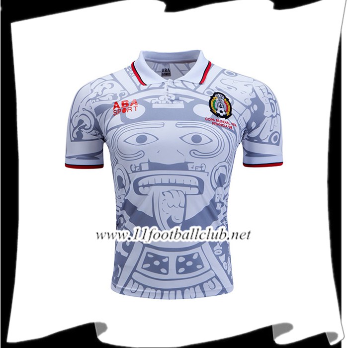 Le Nouveau Maillot de Foot Mexique Exterieur 1998 Personnalisé