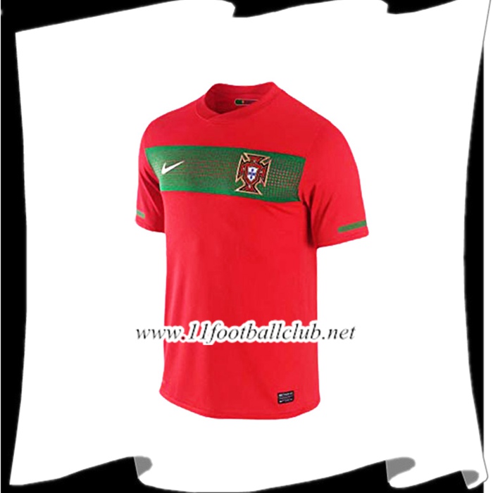 Le Nouveaux Maillot de Foot Portugal Domicile 2010 Flocage