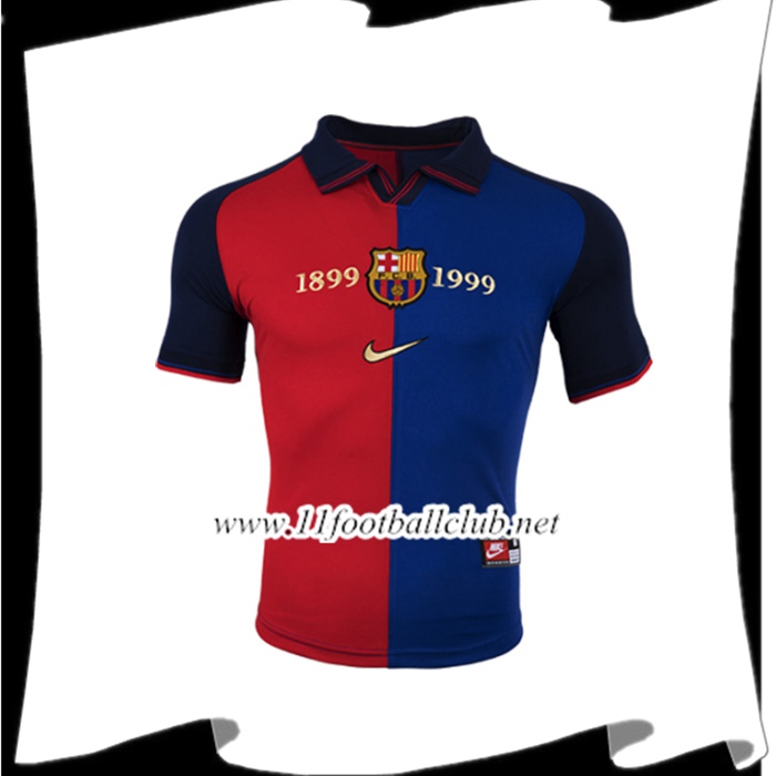 Le Nouveau Maillot de Foot FC Barcelone Domicile 1999/2000 Personnalisable
