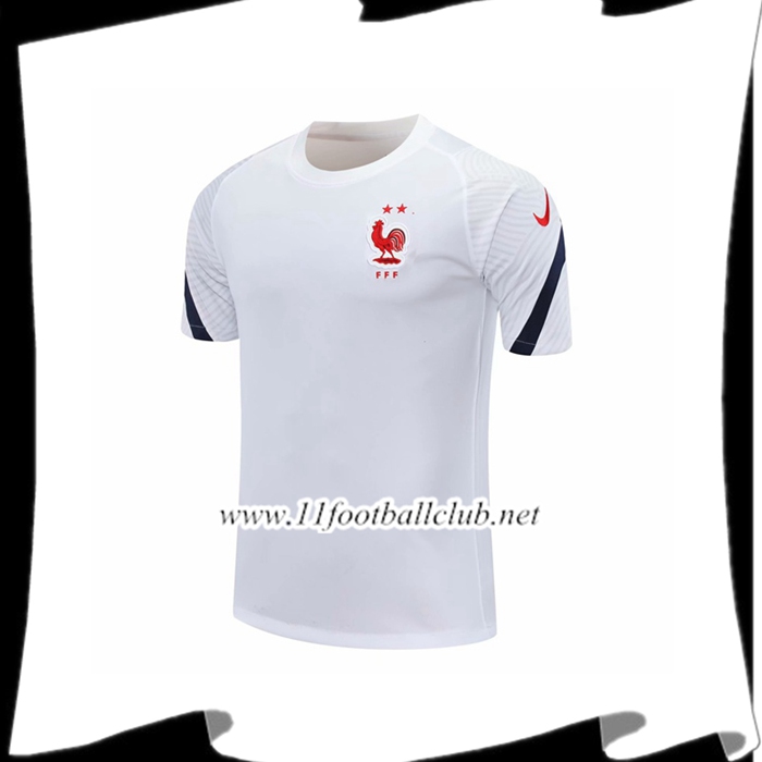 Le Nouveau Training T-Shirts France Blanc 2020/2021