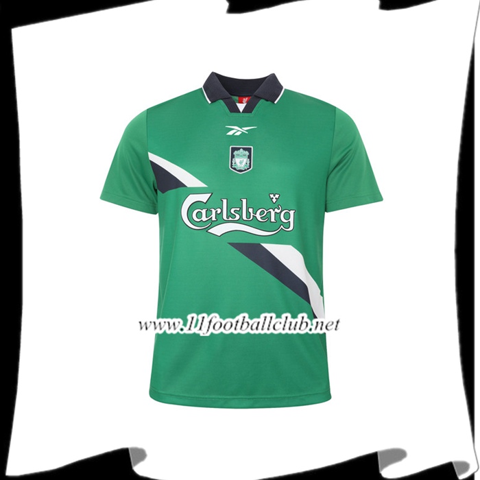 Le Nouveau Maillot de Foot FC Liverpool Retro Exterieur 1999/2000