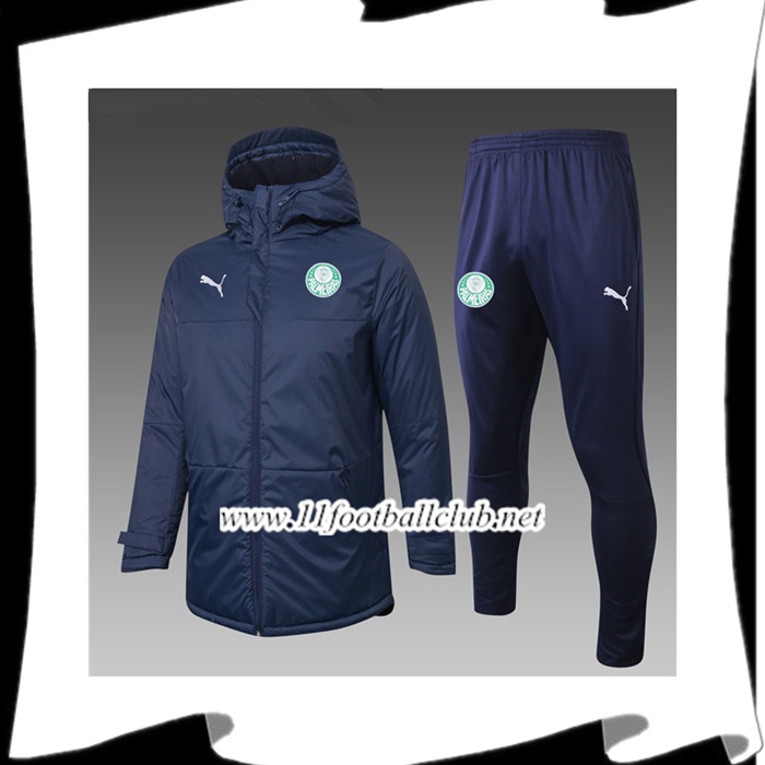 Le Nouveaux Doudoune Foot Palmeiras Bleu Marin + Pantalon 2020/2021