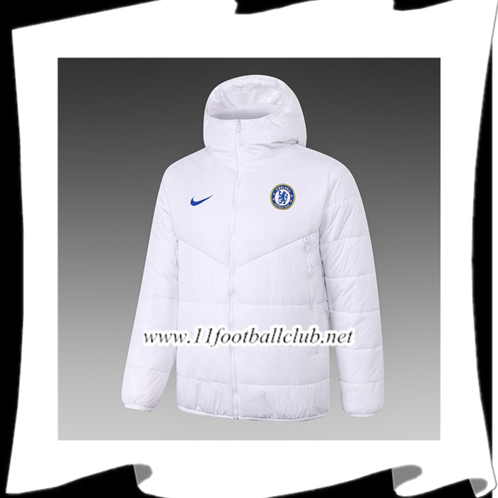 Le Nouveau Doudoune Foot FC Chelsea Blanc 2020/2021